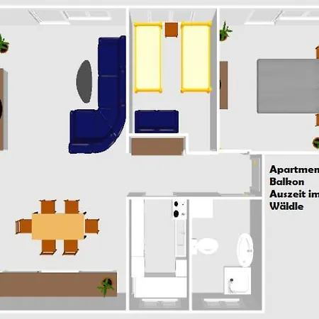 Auszeit Im Schwarzwald Lejlighed *
